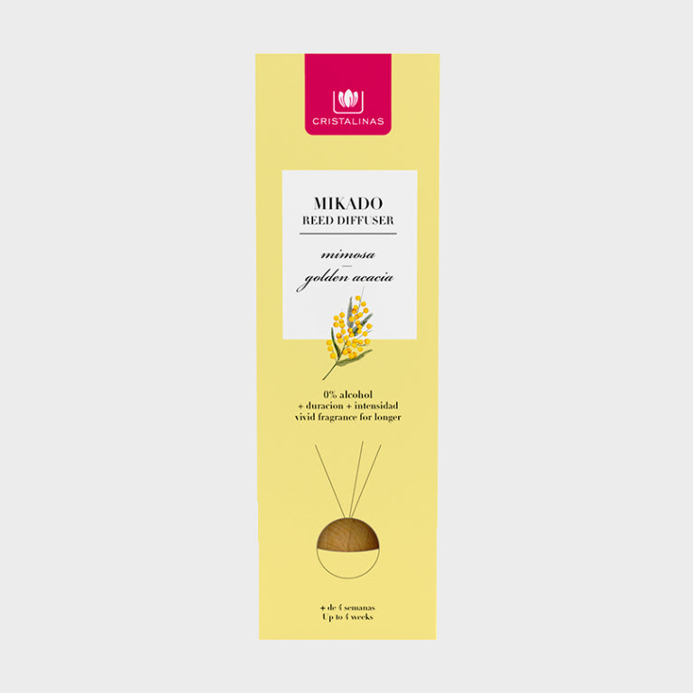 西班牙直送 | Cristalinas Premium - Sphere Reed Diffuser 20ml - Mimosa & Golden Acacia Cristalinas