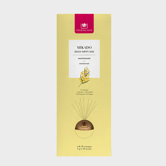 西班牙直送 | Cristalinas Premium - Sphere Reed Diffuser 180ml - Mimosa & Golden Acacia Cristalinas