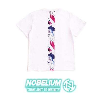 【Nobelium】自家品牌拼布Tee (紅藍彩白) Nobelium