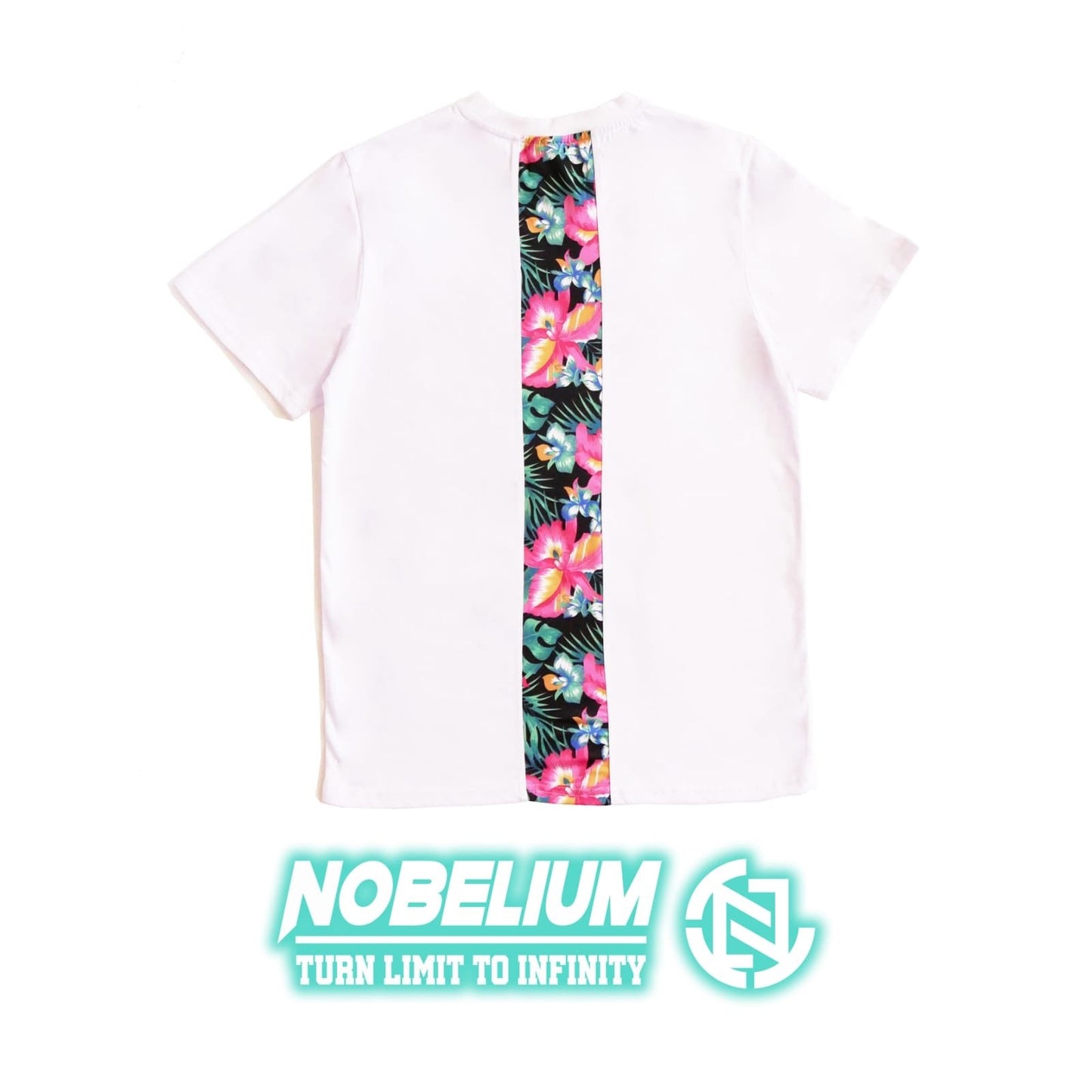 【Nobelium】自家品牌拼布Tee (迷紅花海) Nobelium