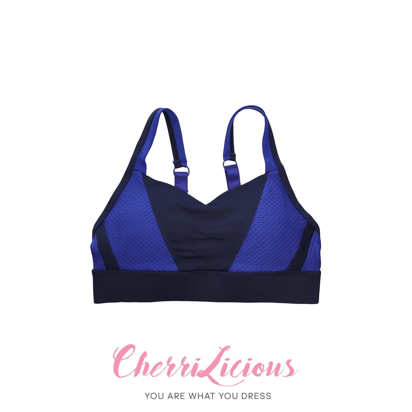 Active Wear 藍色運動上衣 Cherrilicious