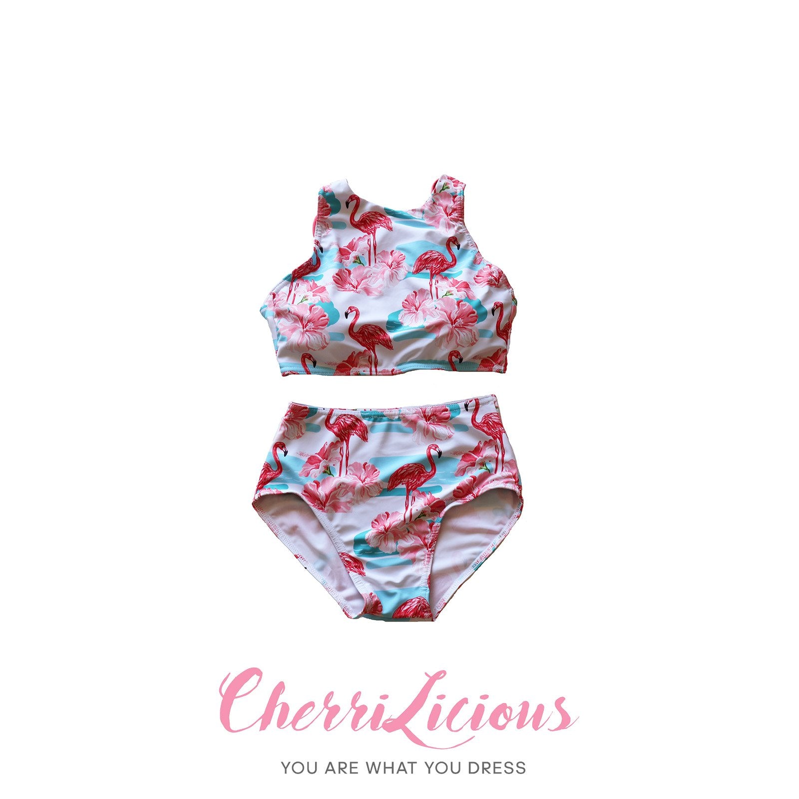 High Waisted Bikini 高腰比堅尼 Cherrilicious