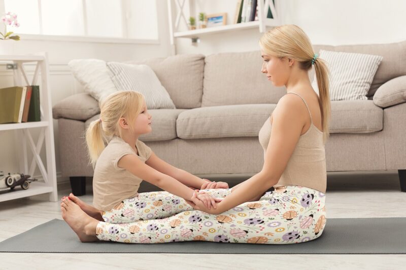 Ladybug Pattern Leggings